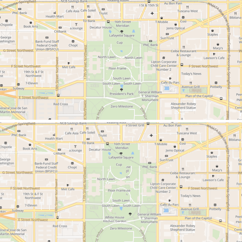 LocationIQ Vector vs Raster map tiles